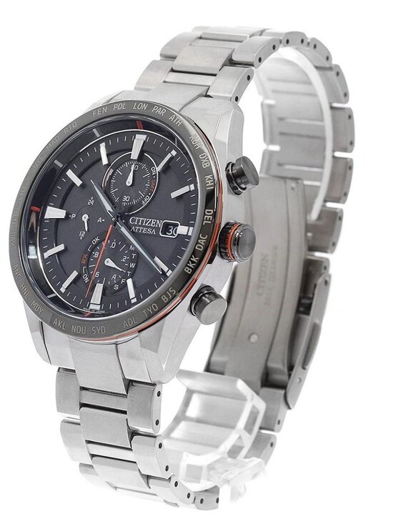 CITIZEN Atessa Actline AT8189-61E/H800-A1CN206 Solar Powered Radio Men\'s_975172 main image 12